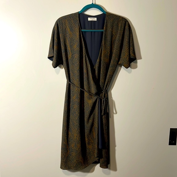 Babaton | Dresses | Silky Babaton Wrap Dress | Poshmark